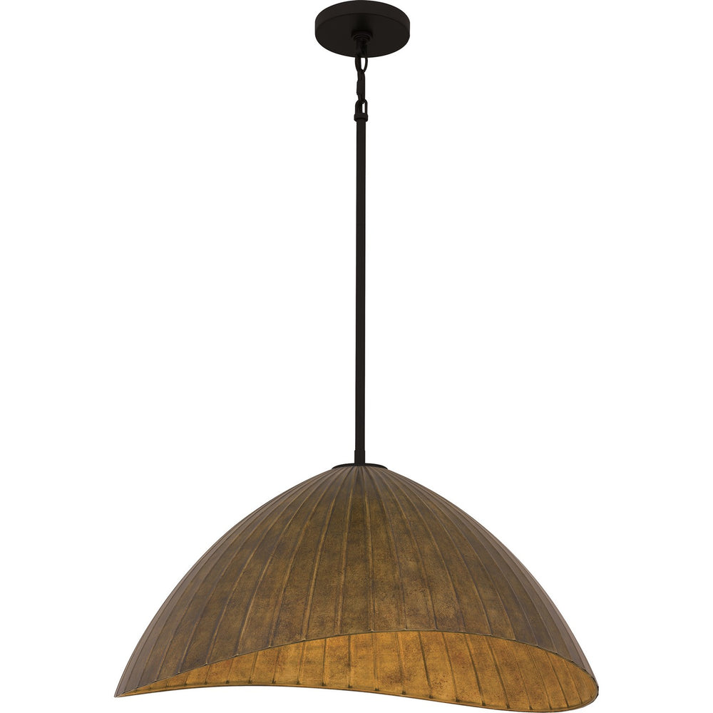Quoizel - Four Light Pendant - Quoizel Pendant - Matte Black- Union Lighting Luminaires Decor