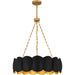 Quoizel - Five Light Pendant - Quoizel Pendant - Matte Black- Union Lighting Luminaires Decor