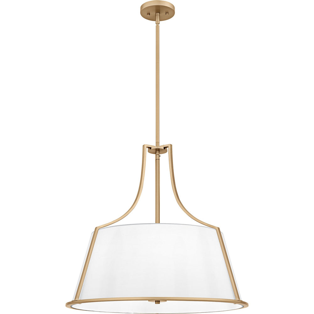 Quoizel - Five Light Pendant - Quoizel Pendant - Bronze Gold- Union Lighting Luminaires Decor