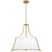Quoizel - Five Light Pendant - Quoizel Pendant - Bronze Gold- Union Lighting Luminaires Decor
