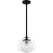 Quoizel - One Light Mini Pendant - Quoizel Piccolo Pendant - Matte Black- Union Lighting Luminaires Decor