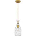 Quoizel - One Light Mini Pendant - Quoizel Piccolo Pendant - Brushed Gold- Union Lighting Luminaires Decor