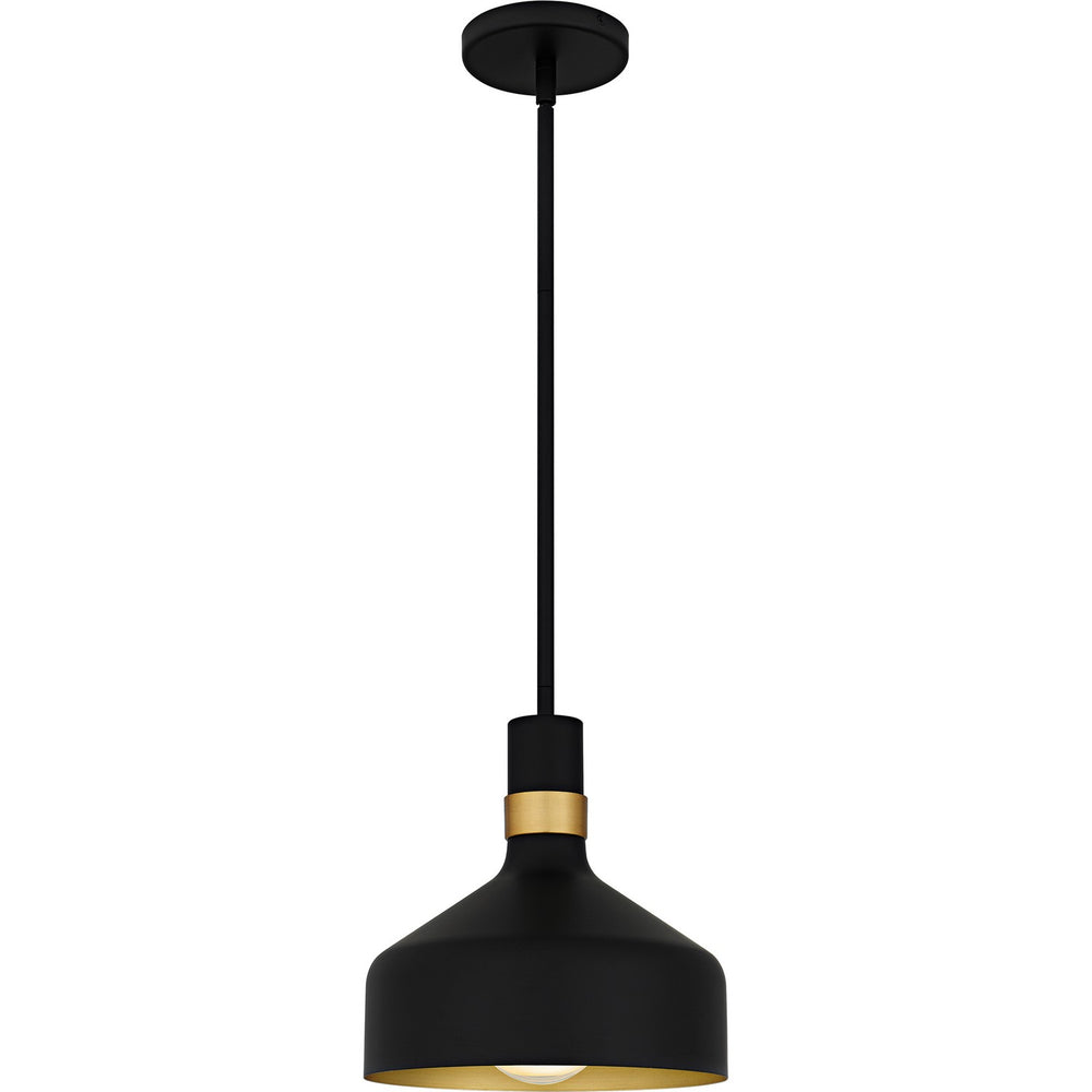 Quoizel - One Light Mini Pendant - Quoizel Piccolo Pendant - Matte Black- Union Lighting Luminaires Decor