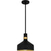 Quoizel - One Light Mini Pendant - Quoizel Piccolo Pendant - Matte Black- Union Lighting Luminaires Decor