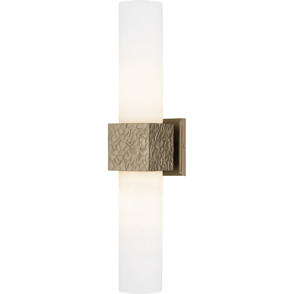 Quoizel - Two Light Wall Sconce - Quoizel Wood - Bronze Gold- Union Lighting Luminaires Decor