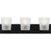 Quoizel - Three Light Bath - Gray - Matte Black- Union Lighting Luminaires Decor