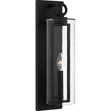 Quoizel - One Light Outdoor Wall Lantern - Redan - Stone Black- Union Lighting Luminaires Decor