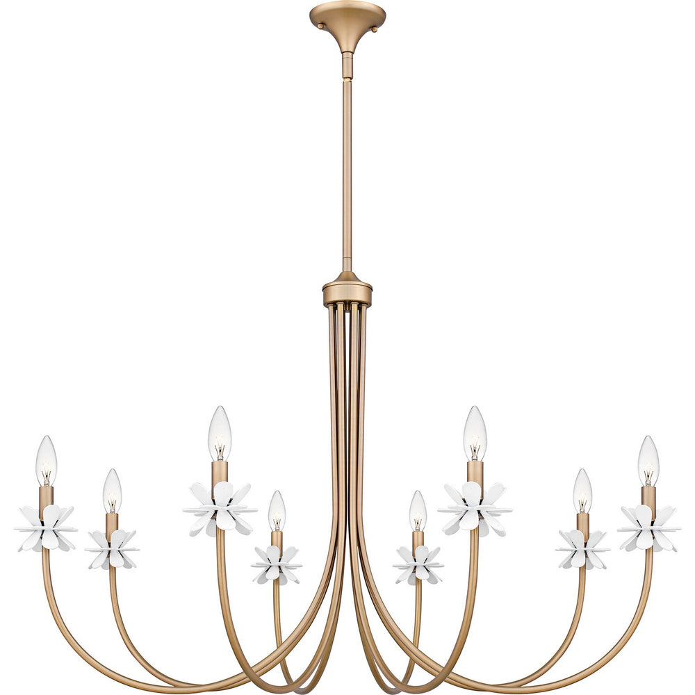 Quoizel - Eight Light Chandelier - Remy - Bronze Gold- Union Lighting Luminaires Decor