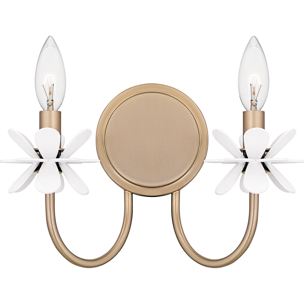 Quoizel - Two Light Wall Sconce - Remy - Bronze Gold- Union Lighting Luminaires Decor