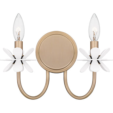 Quoizel - Two Light Wall Sconce - Remy - Bronze Gold- Union Lighting Luminaires Decor