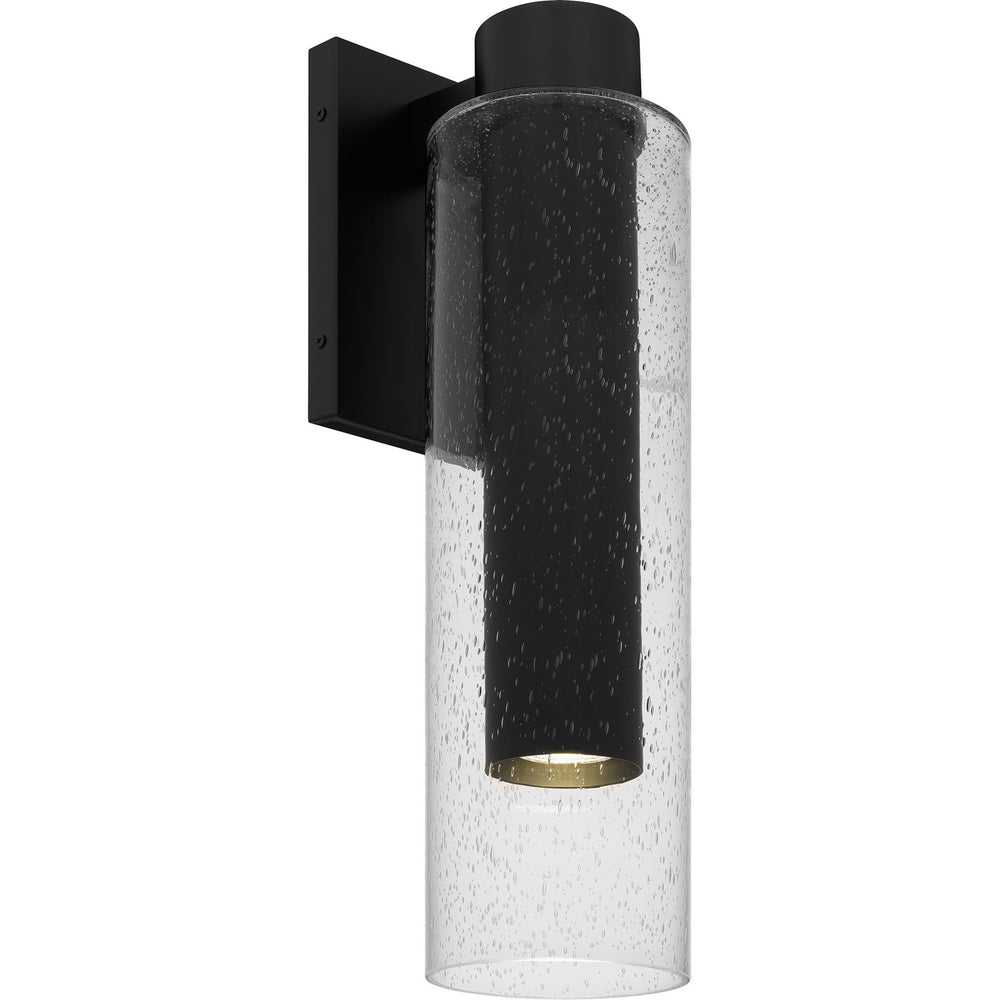 Quoizel - LED Outdoor Wall Lantern - Sawyer - Matte Black- Union Lighting Luminaires Decor