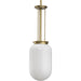 Progress Canada - One Light Pendant - Alisse - Brushed Gold- Union Lighting Luminaires Decor