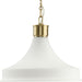Progress Canada - One Light Pendant - Graelyn - Brushed Gold- Union Lighting Luminaires Decor