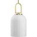 Progress Canada - One Light Pendant - Stanza - Brushed Gold- Union Lighting Luminaires Decor