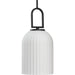 Progress Canada - One Light Pendant - Stanza - Matte Black- Union Lighting Luminaires Decor