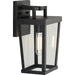 Progress Canada - One Light Outdoor Wall Lantern - Tryon - Black- Union Lighting Luminaires Decor