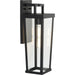 Progress Canada - One Light Outdoor Wall Lantern - Tryon - Black- Union Lighting Luminaires Decor