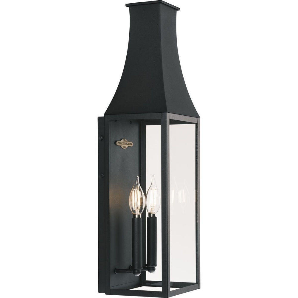 Progress Canada - Two Light Outdoor Wall Lantern - Radcliffe - Black- Union Lighting Luminaires Decor