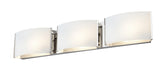 DVI Canada - Three Light Vanity - Candleguard - Chrome- Union Lighting Luminaires Decor