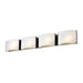 DVI Canada - Four Light Vanity - Candleguard - Satin Nickel- Union Lighting Luminaires Decor