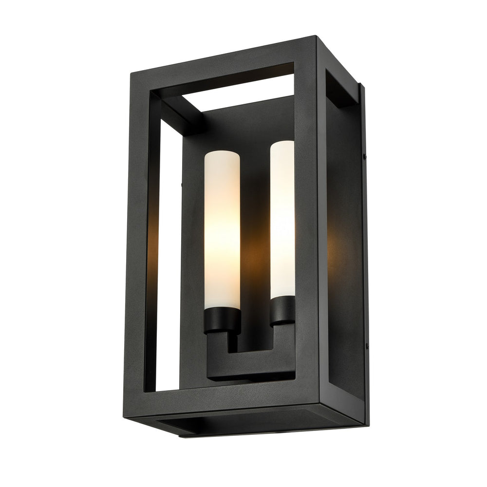 DVI Canada - Two Light Wall Sconce - Ajax - Black- Union Lighting Luminaires Decor