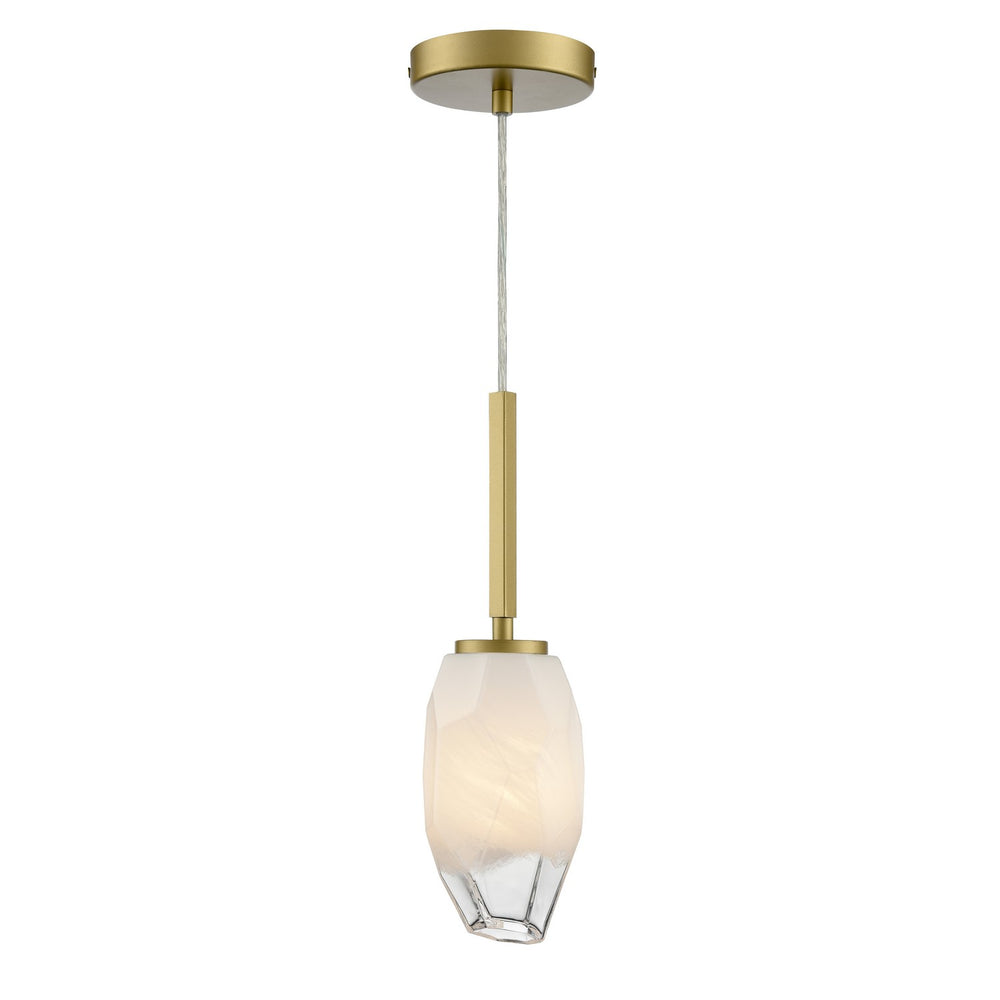 DVI Canada - One Light Pendant - Javelin - Gold- Union Lighting Luminaires Decor