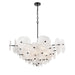 DVI Canada - Six Light Pendant - Carousel - Ebony- Union Lighting Luminaires Decor