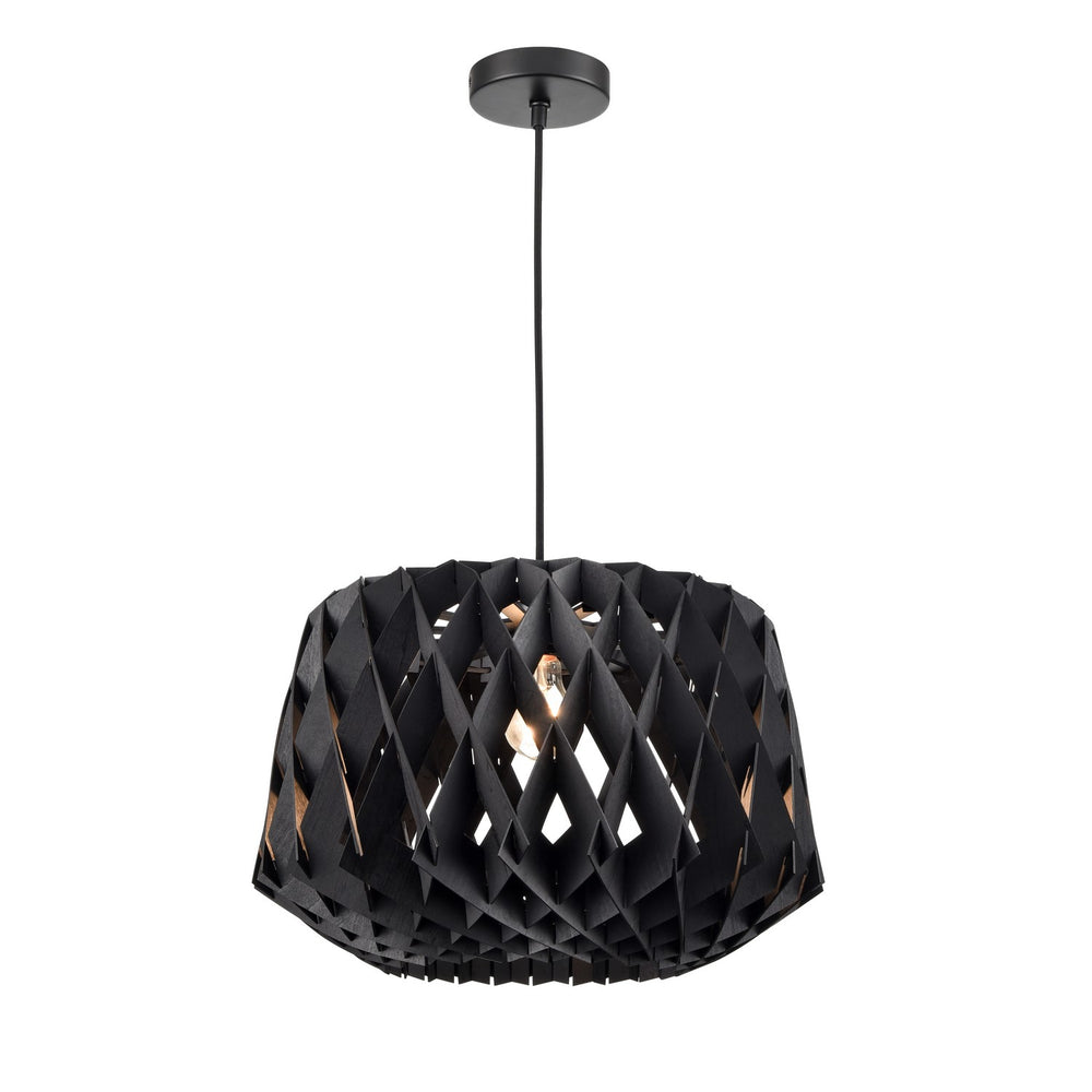 DVI Canada - One Light Pendant - Lac St-Jean - Black- Union Lighting Luminaires Decor