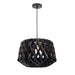 DVI Canada - One Light Pendant - Lac St-Jean - Black- Union Lighting Luminaires Decor