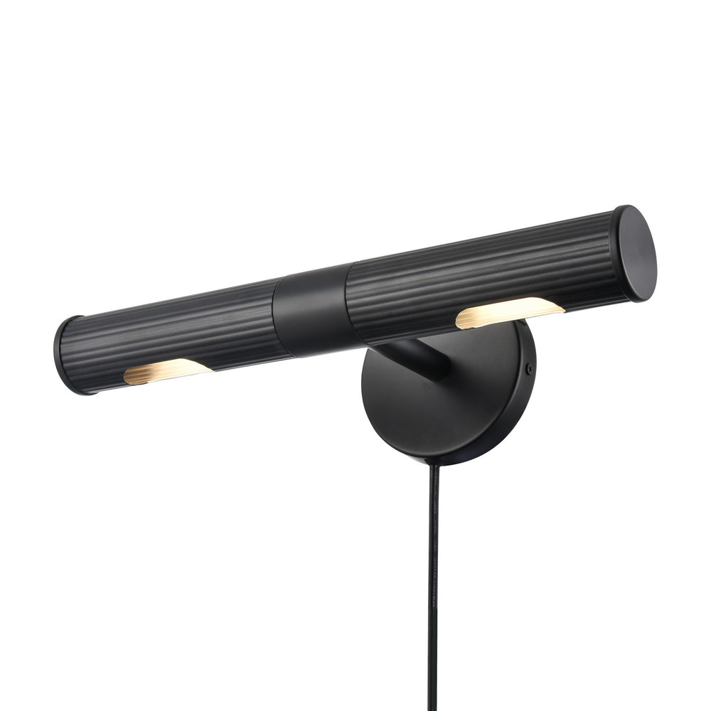 DVI Canada - Two Light Vanity - Bouvier - Ebony- Union Lighting Luminaires Decor