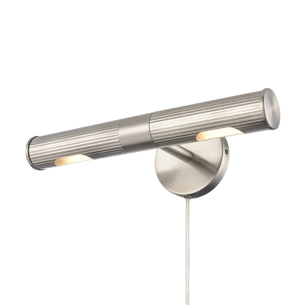 DVI Canada - Two Light Vanity - Bouvier - Satin Nickel- Union Lighting Luminaires Decor