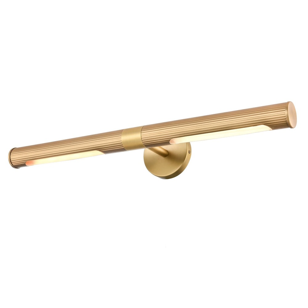 DVI Canada - Two Light Vanity - Bouvier - Brass- Union Lighting Luminaires Decor