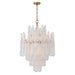 Crystorama - 16 Light Chandelier - Ollie - Aged Brass- Union Lighting Luminaires Decor