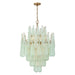 Crystorama - 16 Light Chandelier - Ollie - Aged Brass- Union Lighting Luminaires Decor