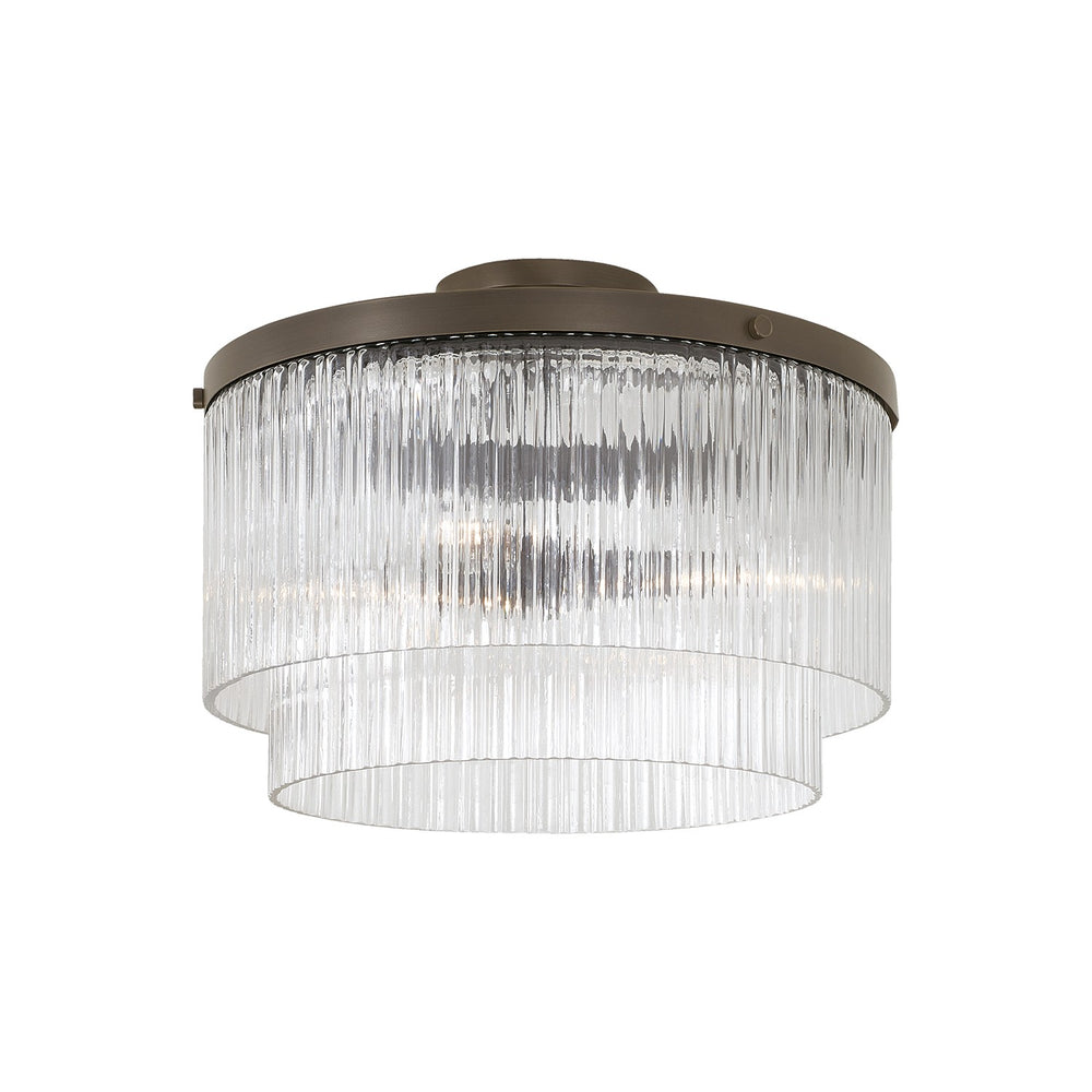 Capital Lighting - Three Light Pendant - Vaughn - Oil Rubbed Bronze- Union Lighting Luminaires Decor