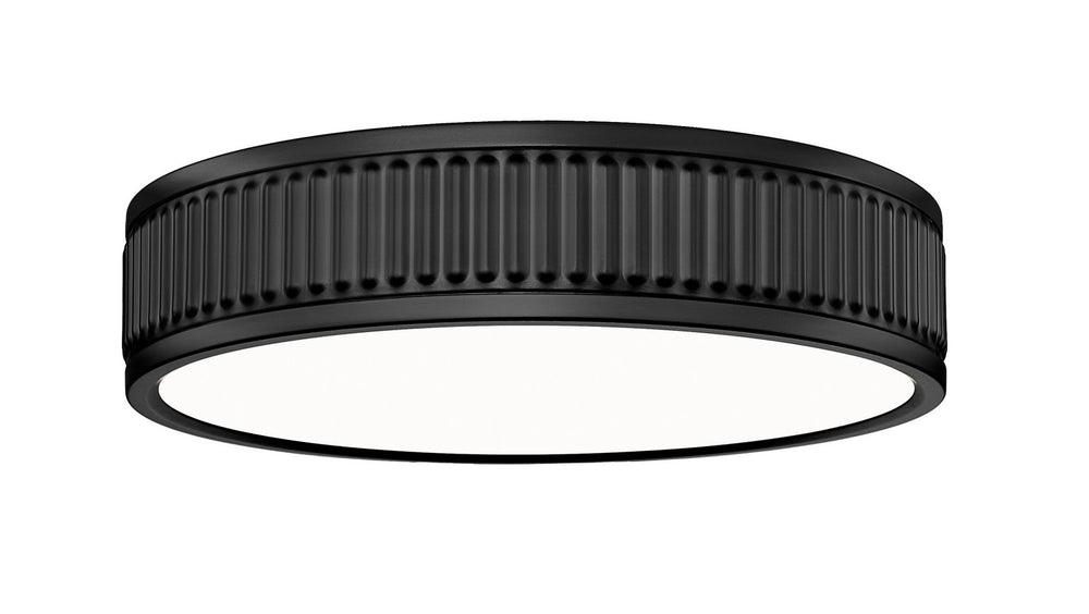 Z-Lite Canada - LED Flush Mount - Stari - Matte Black- Union Lighting Luminaires Decor