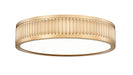 Z-Lite Canada - LED Flush Mount - Stari - Modern Gold- Union Lighting Luminaires Decor