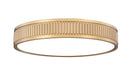 Z-Lite Canada - LED Flush Mount - Stari - Modern Gold- Union Lighting Luminaires Decor