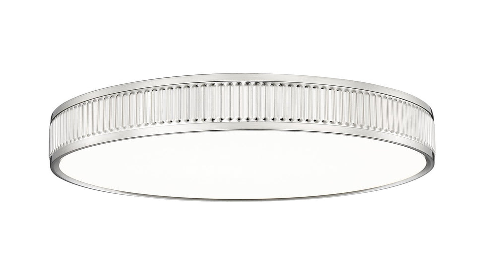 Z-Lite Canada - LED Flush Mount - Stari - Brushed Nickel- Union Lighting Luminaires Decor