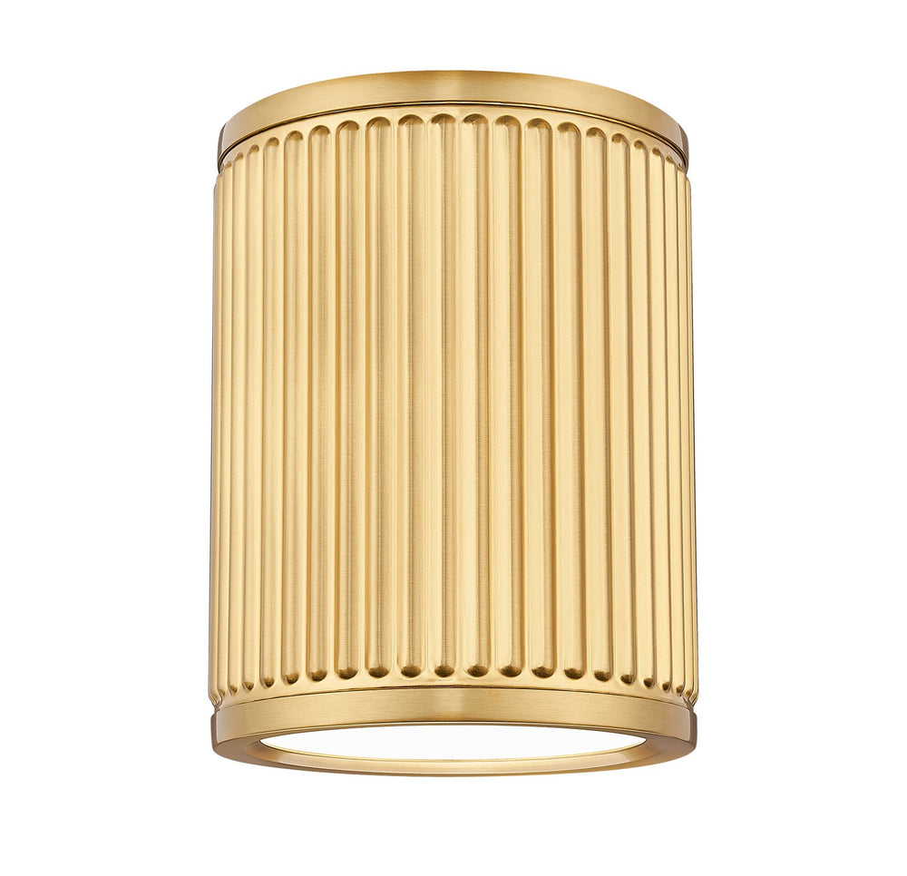 Z-Lite Canada - LED Flush Mount - Stari - Modern Gold- Union Lighting Luminaires Decor