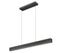 Z-Lite Canada - LED Linear Chandelier - Hudson - Matte Black- Union Lighting Luminaires Decor