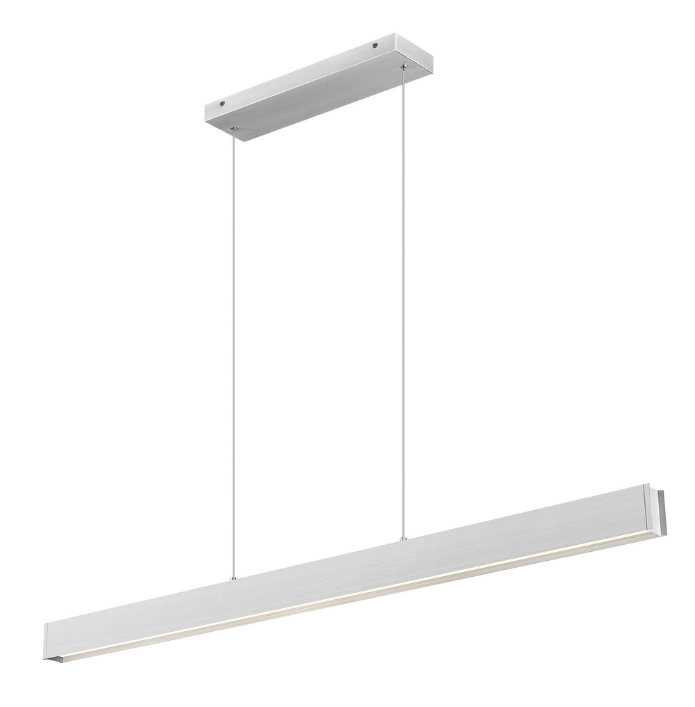 Z-Lite Canada - LED Linear Chandelier - Hudson - Brushed Nickel- Union Lighting Luminaires Decor