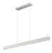 Z-Lite Canada - LED Linear Chandelier - Hudson - Brushed Nickel- Union Lighting Luminaires Decor