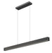 Z-Lite Canada - LED Linear Chandelier - Hudson - Matte Black- Union Lighting Luminaires Decor