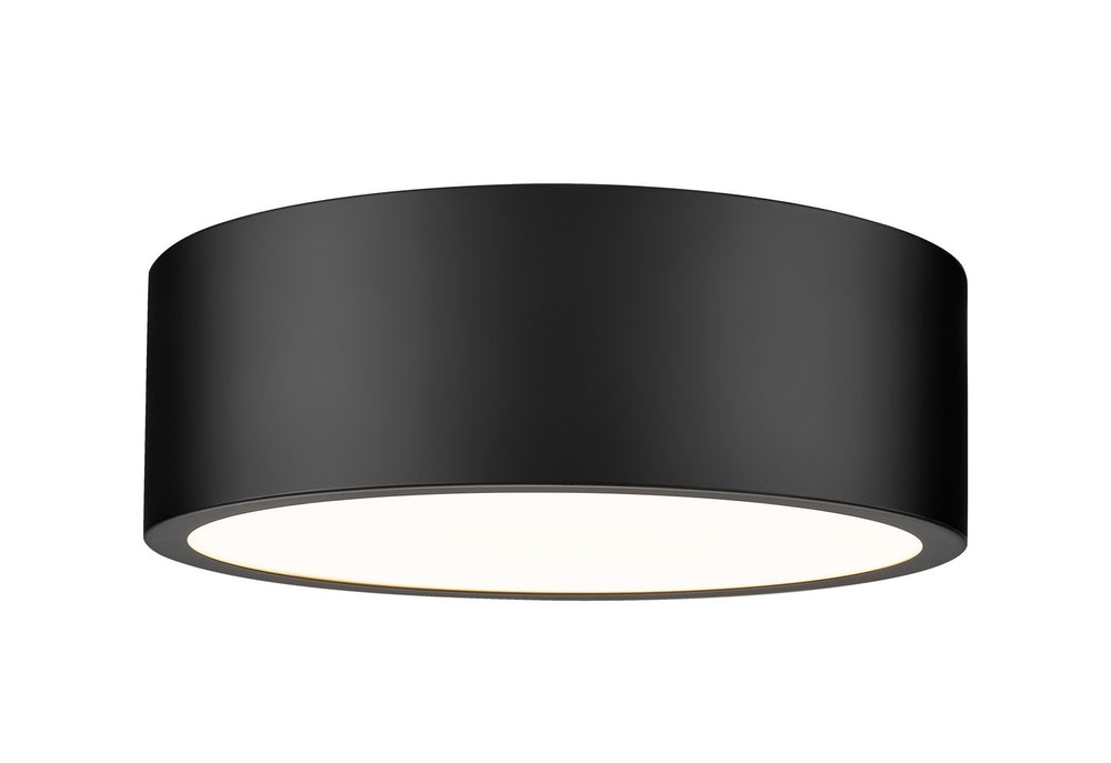 Z-Lite Canada - LED Flush Mount - Coronado - Matte Black- Union Lighting Luminaires Decor