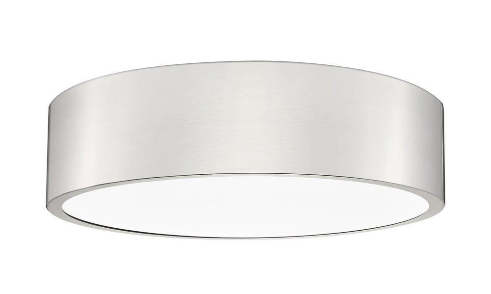 Z-Lite Canada - LED Flush Mount - Coronado - Brushed Nickel- Union Lighting Luminaires Decor