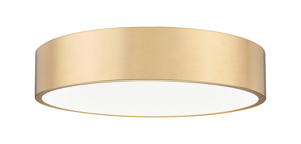 Z-Lite Canada - LED Flush Mount - Coronado - Modern Gold- Union Lighting Luminaires Decor
