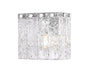 Z-Lite Canada - One Light Wall Sconce - Glacier - Chrome- Union Lighting Luminaires Decor