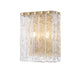 Z-Lite Canada - Two Light Wall Sconce - Glacier - Modern Gold- Union Lighting Luminaires Decor