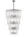 Z-Lite Canada - 18 Light Chandelier - Glacier - Matte Black- Union Lighting Luminaires Decor